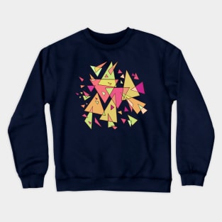 Triangle pink Crewneck Sweatshirt